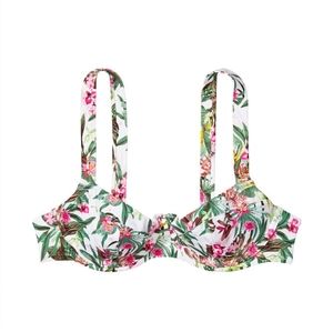 NWT Victoria's Secret Essential Wicked Bikini Top Size 36C in Classic Pa…